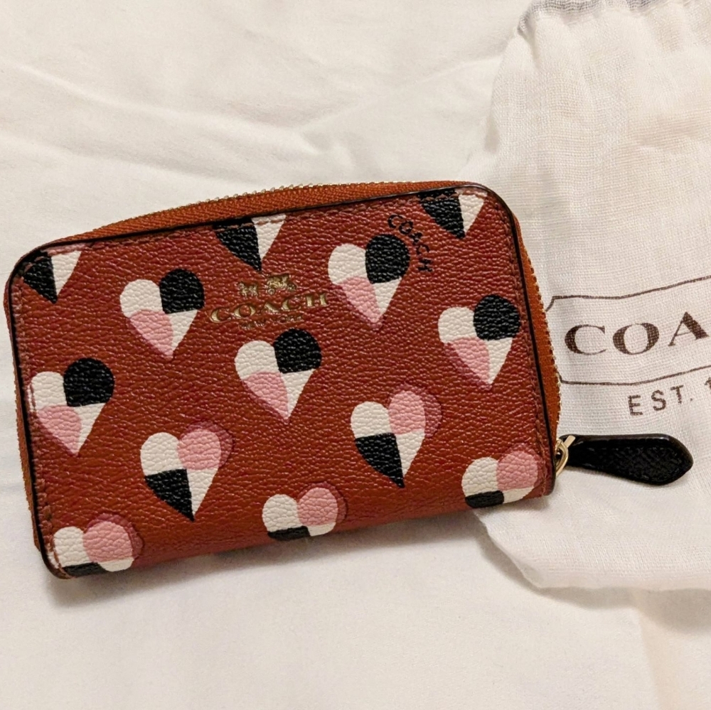 NWOT coach mini wallet / card holder